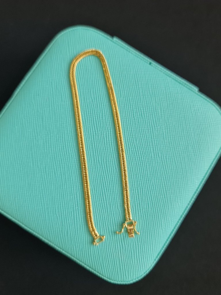 K18 7inches Bracelet Chain Authentic Gold Part 1